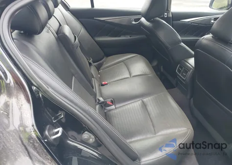 2017 Infiniti Q50 3.0T Red Sport 400 from USA, damaged, VIN JN1FV7AP0HM850041